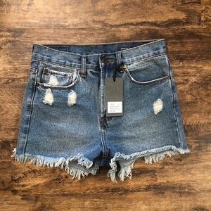 NWT Denim CoLab Jean Shorts sz 27